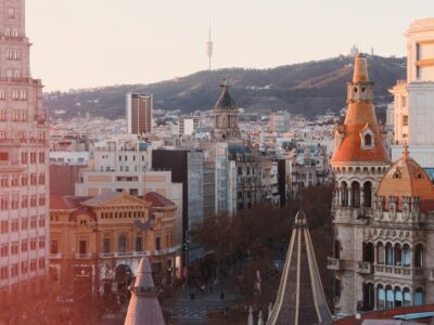 Photo European cityscape