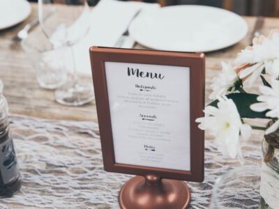 Photo Menu design