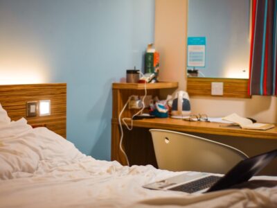 Photo check before booking accommodation online