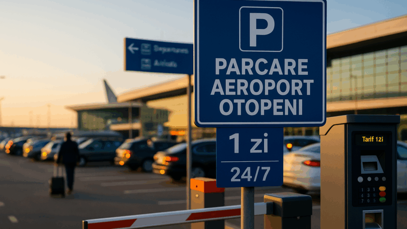 Cât costă parcarea la Otopeni pentru o zi