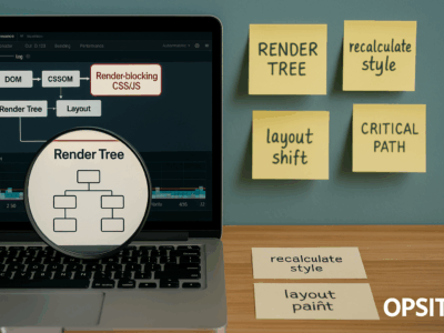Ce rol are render tree-ul în apariția blocajelor de redare și cum îl optimizezi?