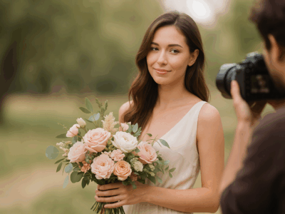 Cum alegi un buchet floral pentru un shooting foto?