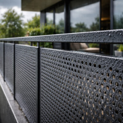 Pot panourile metalice traforate să protejeze împotriva intemperiilor?