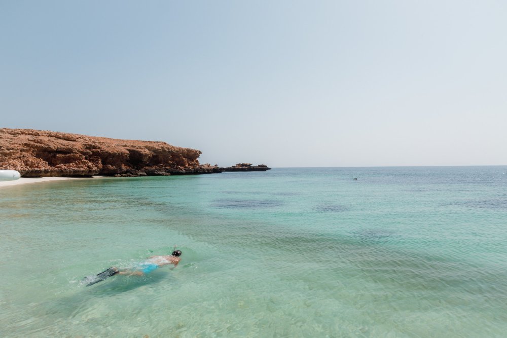 Apa mării este curată și limpede la Xanadu Makadi Bay?