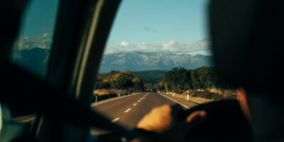 Photo long car journey