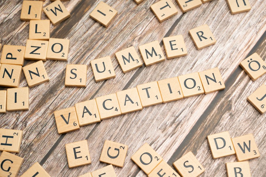 vacation checklist